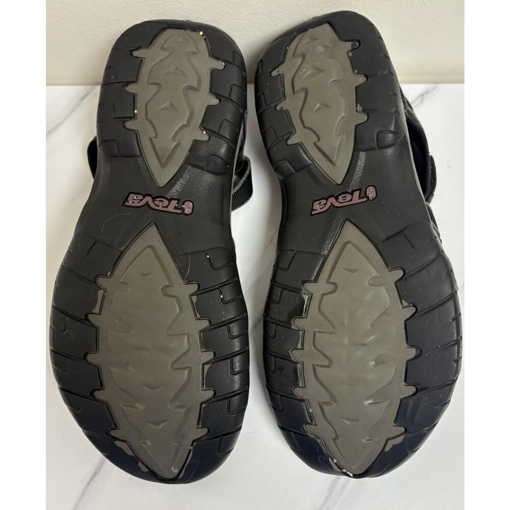 Teva Tirra 4266 Womens Hiking Sandals Black Purple Size 8.5 Outdoor Comfort - Picture 7 of 8